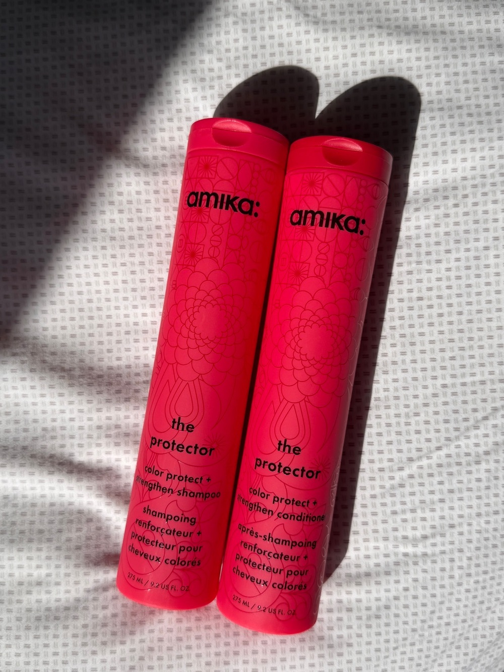 Amika Vibrant Pink The Protector Color Protect Shampoo & Conditioner Set